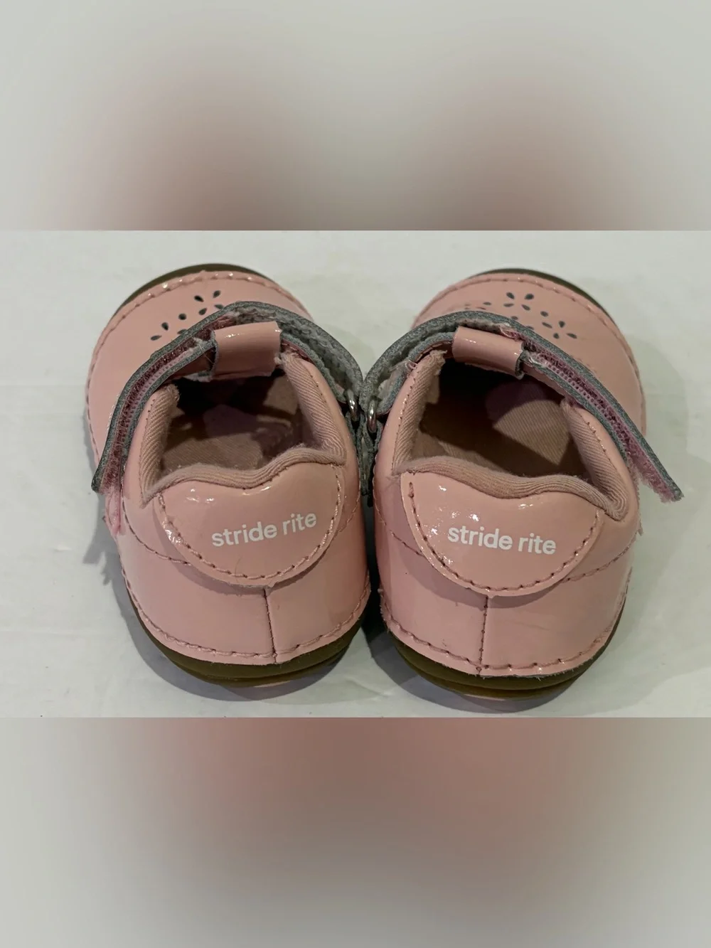 Stride Rite Toddler Pink Patent Mary Jane Shoes 5 1/2